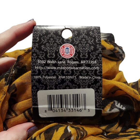 Ladies Infinity Team Scarf Missouri Tigers - NEW - Picture 4 of 4